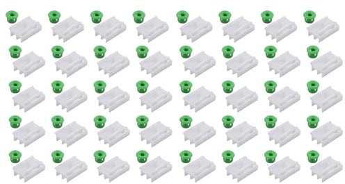 Seitenschweller Befestigung Clips mit Tülle Druckknöpfe Schweller Klammer Kotflügel Zierleisten Befestigungsclips Seitenleisten Halteclip Türleiste Montage Clip Schwellerleiste für 3er E46 E36 E90 E91