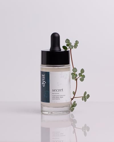 Dyut Secret – Siero Viso Effetto Lift 30 ml | Acido Ialuronico Multimolecolare + Rosa Canina e Estratti naturali | Illuminante & Rassodante