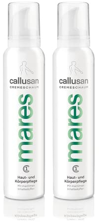 Callusan Cremeschaum Mares 2x 175 ml – Körperpflege Feuchtigkeitscreme Schaum – Pflegeschaum für trockene & strapazierte Haut