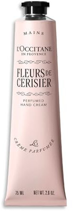 L'OCCITANE - Crème Mains Fleurs de Cerisier - 75 ml - Fabriqué en France