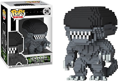 Funko Horror 8 Bit Alien Pop! Vinyl Action Figure - Collectable Vinyl Figure - Gift Idea - Official Merchandise - Toys for Kids & Adults - Movies Fans - Model Figure for Collectors and Display
