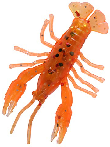 Relax Crawfish Micro Jig Gummifisch Krebs 1 3,5 cm 6 Stück L068 Orange