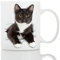 Tuxedo Cat Coffee Mug - Ceramic Funny Coffee Mug - Perfect Cat Lover Gift - Cute Novelty Coffee Mug Present - Great Birthday or Christmas Surprise for Friend or Coworker, Men and Women (11oz)
