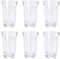 Merkts Lot de 6 verres à liqueur transparents, 34 g, incassables, pour banquet, bar, whisky, spiritueux, camping, dîner, verre à vin