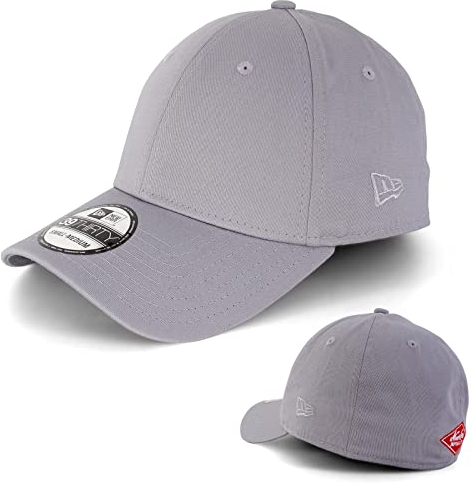 New Era Basecap Baseball Cap Herren Limited Edition Mütze 39THIRTY (Grey, M/L)