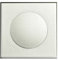 Rohrwandabdeckungen, Wandspaltflansch, Wandloch, dekorative Abdeckung, Wandspalt, quadratische Rosettenplatte ABS-Kunststoff, Selbstklebende Rohrplattenabdeckungen (50mm(2PCS)) Silber