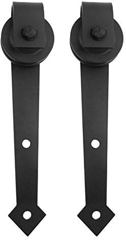 Sonnewelt Schiebetürbeschlag 200cm(6.6FT), Schiebetür Schiene, Schiebetürsystem, Schiebetürbeschläge, Schiebetüren Schiebetürsystem bis 150kg, Pfeil