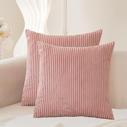 Stfery Kissenbezug Pink, Sofakissen Bezug Zierkissenbezüge 45x45 Kissenbezug Boho Sofa Wohnzimmer Heim Schlafzimmer Deko