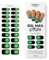 MOYOU LONDON Halbgehärtete UV Gel Strips - 20 Stück - Gel-Nagelfolien UV Härtend für Maniküre in Salonqualität - Top Secret