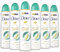 Dove Advanced Care Go Fresh Birne und Aloe Vera, mit feuchtigkeitsspendender und hautfreundlicher Formel, ohne Alkohol, trockene Haut bis zu 72 Stunden, Deodorant für Damen und Herren, 6 Stück à 150