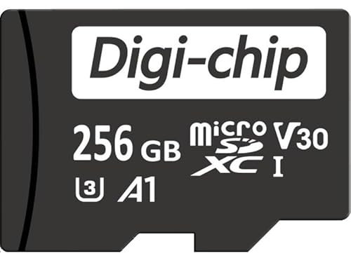 Digi-Chip 256GB Micro SD Memory Card for Samsung Tab A9, A9+, Tab S9 FE Tablet PCs Class 10 UHS-1 MicroSD