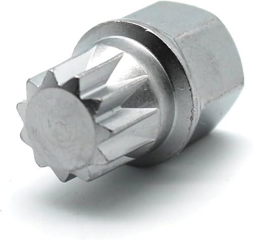 M & S Security Master Anti Furto Auto Blocco Ruota Dado Bullone Chiave Ricambio Per VW Volkswagen ABC1/11 11 Spline