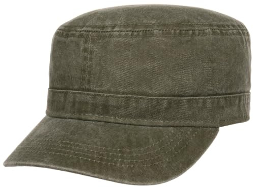 Lipodo Washed Cotton Army Cap Casual Style Robuste Baumwollkappe mit Schirm Damen Herren Frühjahr Sommer
