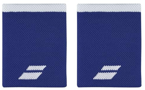 Babolat Tennis Wristband Schweissband Blue 2er Pack