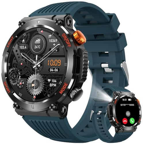 MEGALITH Smart Watch Fitness Tracker: Android iOS Compatible Smartwatch for Men