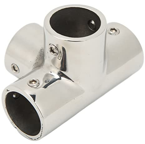 4-Wege-90-Grad-Handlaufbeschläge aus Edelstahl für Boots- und Yacht-Sonnenschutz