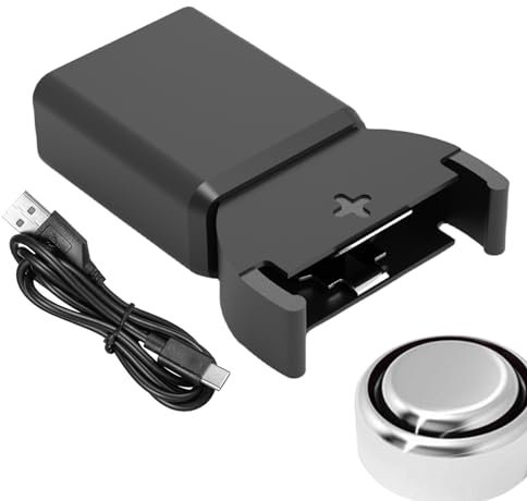 Chargeur de Batterie pour Piles Boutons - Chargeur de Batterie pour Piles Bouton,Chargeur de Batterie Bouton Voyant LED | Chargeur Universel de Pile Bouton pour Piles Bouton Rechargeables