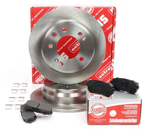 MASTER-SPORT 201003320 Bremsenset Hinten 262mm - Bremsen Set mit Bremsscheiben und Bremsbeläge Satz