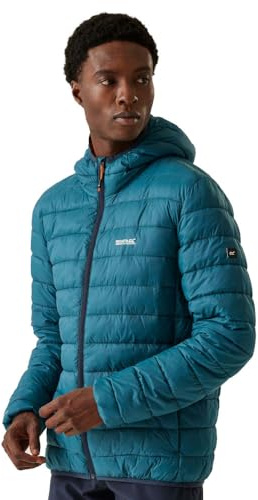 Regatta Mens Hooded Marizion Padded Puffer Jacket with Hood, Water Repellent & Lightweight - Perfect for Outdoors, Walking, Hiking & Camping