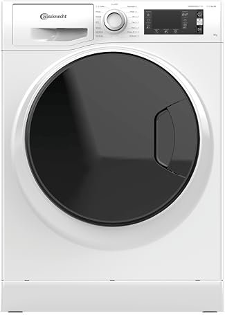 Bauknecht WM Elite 8AA Waschmaschine Frontlader/ 8kg/ Active Care Color+/ kraftvolle Fleckentfernung/Dampf Programme/Steam Hygiene Option/Steam Refresh/Stop&Add Funktion/Dynamic Inverter-Motor/Weiß