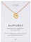 LUUK LIFESTYLE Halskette mit Anhänger, Kette aus wasserfestem Edelstahl, elegantes Design & alltagtaugliche Kette für Frauen, Geschenkidee Schmuck, Brezel, Gold