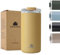 Groenenberg Thermobecher 473 ml | Kaffeebecher to go 100% Auslaufsicher | Hält mind. 4 h warm | Coffee to go Becher aus recyceltem Edelstahl (Mustard)