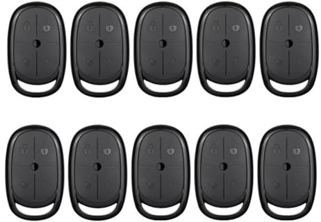 Kabellose Kopierfernbedienung, 433 MHz, Universalfernbedienungs-Duplikator, Klon-Kloncode für Garagentor, 10 Stück