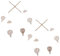 Supvox Babyzimmer Windspiel Heißluftballon Mobiles Holz Hängende Ornamente Für Kleinkinder