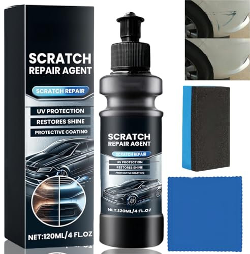 120ml Car Scratch Remover,Scratch Remover Kit for Cars,Removes Deep Car Scratch,Car Paint Scratch Repair,Car Polishing Kit,Scratch Remover for Car,Car Scratch Removal Wax,Suitable for All Paint