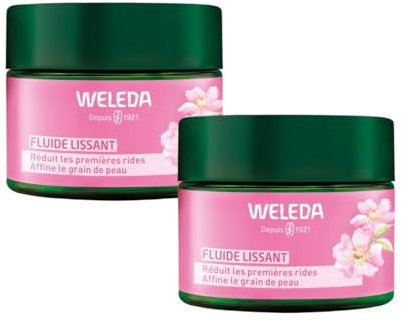 WELEDA - Duo Fluide lissant Rose musquée & Thé blanc 2x40ml