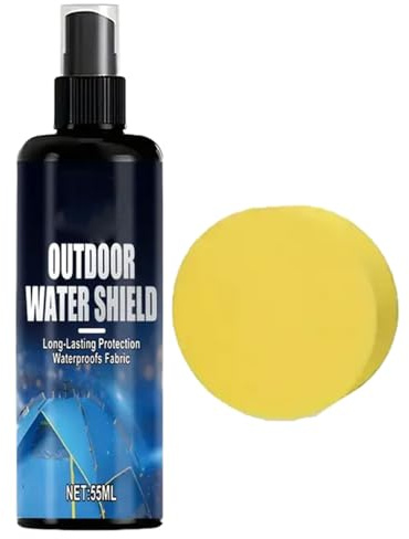 Textile Waterproofing, 55 ml Waterproofing Spray Shoes Waterproof Universal Waterproofing Spray Rain Spray Nano for Tent Outdoor Jackets