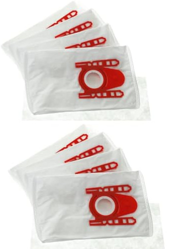 Microfibre Dust Bags & Filter kit Compatible with Bosch Megaair Super Tex Type G ALL GL-40 Gl-50 Vacuum Hoover Cleaner Alternative to 460468 Pack of 8