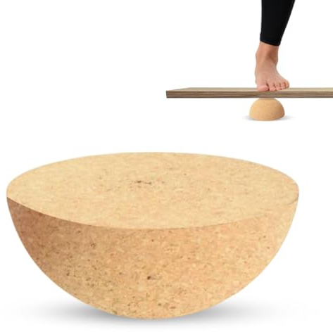 Balance Board Halbkugel, 25cm Durchmesser 10cm Höhe, Gleichgewichtstrainer, Fitness Balance-Board Erwachsene & Kinder für Reha-Geräte Fitness Yoga Pilates Hilfsmittel