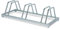 Soporte para 3 bicicletas, estructura de acero galvanizado, 880 x 400 x 200 mm
