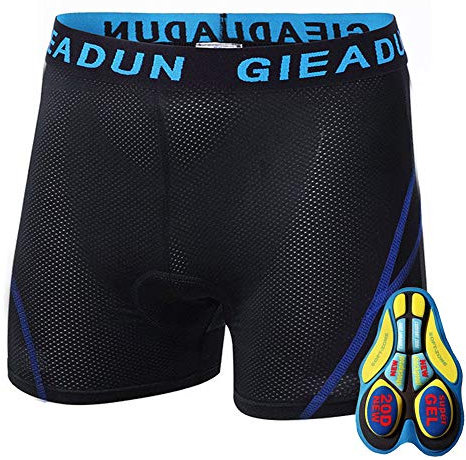 HTTOAR Short de Cyclisme Short Vélo Short Rembourre Velo Confortable Sports Cuissard Velo Homme (20D, XL)