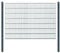 Doppelstabmattenzaun - Komplettset inkl. Pfosten (60x40mm) und Montagematerial - Verschiedene Längen und Höhen – Grün oder Anthrazit (L 6 m - H 143 cm, anthrazit)