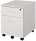 Vinsetto Archivador Móvil para Archivos A4 con Ruedas Gabinete de Archivos Suspendidos con 2 Cajones y Cerradura 40x45x55,6 cm Blanco