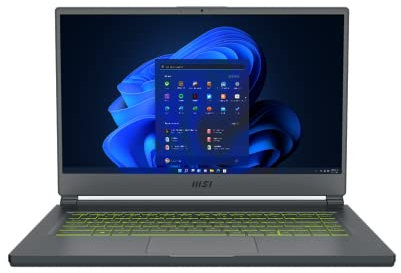 MSI Delta 15 15.6 240Hz Gaming Laptop AMD Ryzen R7-5800H RX6700M 16GB 1TB NVMe SSD Win11 - Gray (A5EFK-097) Delta15097
