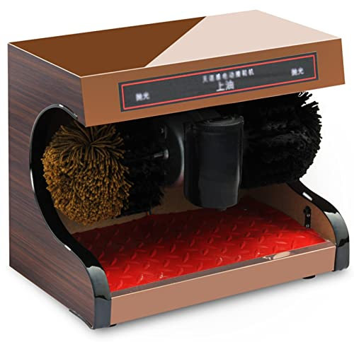 Cireuse à chaussures électrique, Cireuse à chaussures à induction automatique avec dépoussiérage Cireuse à chaussures à induction atomique avec dépoussiérage et polissage pour un nettoyage facile et