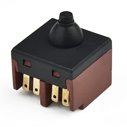 1 Uds Interruptor de Amoladora Angular Interruptor de BotóN de Repuesto para Amoladora Angular 100 Accesorio de Pulidor Piezas de Herramientas EléCtricas