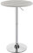 Yaheetech Round Bar Table for Cocktail Bar Home Bar Pub Coffee Tea Dining Bistro Table, Grey