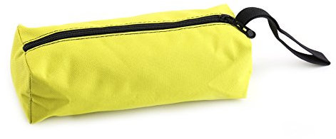 Tool Bag, Small Portable Electrician Toolbag, Hand-held Tool Holder Pocket Storage Bag, Organizer Tote Bags for Electrician, Plumbing, Gardening (Yellow)
