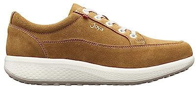 JOYA Lucy Dark Yellow, Sneaker für Damen aus Veloursleder, dunkelgelb, 37 2/3