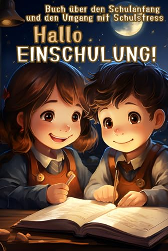 Hallo Einschulung: Eine Kindgerechte Buch über den Schulanfang und den Umgang mit Schulstress: Ideen Schultüte Füllen Wunderbare Geschenke für Mädchen und Jungen!