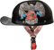 XRDSHY Halbschalenhelm Mit ECE-Zulassung Vintage Motorradhelm Baseball Cap Cruiser Chopper Scooter Helm Herren Retro Motorrad Halbhelm Damen Mofa Helm,B-L/{59~60cm}