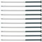 VGOL 50pcs Clous de Gazon Artificiel Vert Foncé 5mm X 150mm Ensemble de Clous à Tête Ronde Galvanisés pour Sécuriser le Tissu de Tapis de Mauvaises Herbes le Filet le Tapis de Sol et Plus Encore