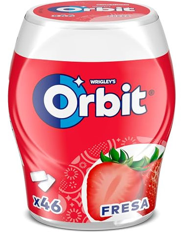 Orbit Chicles Sabor Fresa, Pack de 46