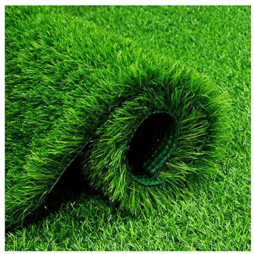 Realistic Artificial Grass Outdoor Carpet Area Rug 5 X2.5M Artificial Grass Lawn Mat Turf Soft Synthetic Grass Rug for Patio Balcony Outdoor Indoor Self-Draining(Size:5X2.5M)