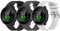 Garmcool 3 Pezzi 20mm Cinturino Compatibile con Garmin Forerunner 55/ Venu Sq/Venu Sq Music/Venu 2 Plus/Venu/Venu Sq 2/ Venu Sq 2 Music Cinturino Nero Grigio Bianco Sportivo