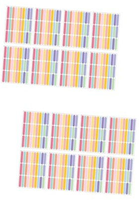 HAPINARY 16blätter Teiliges Bunter Wandsticker Für Kinderzimmer Abziehbare Und Wiederverwendbare Wanddeko Aus Wasserfestem Für Kreative -gestaltete Räume